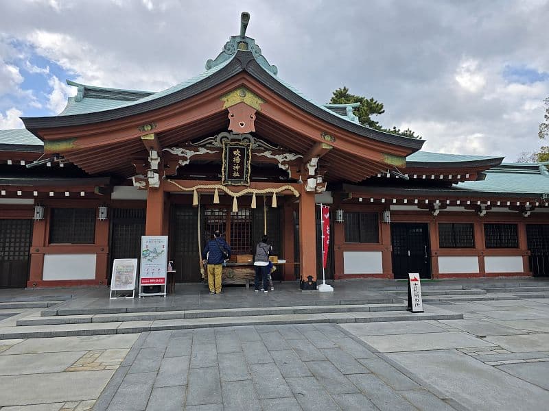 吹揚神社の本殿