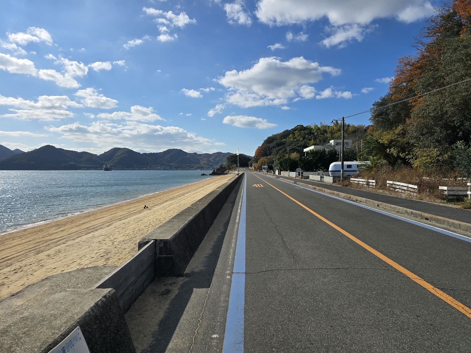 向島町 立花の海岸